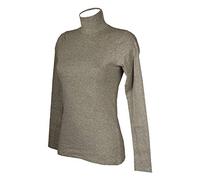 RAGNO Lupetto Donna Maglia Mezzo Collo Manica Lunga Caldo e soffice Cotone bio Articolo D274AZ BIO Cotton, 464M Vapore Melange, L