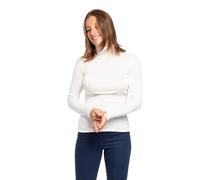 RAGNO Lupetto Donna Maglia Mezzo Collo Manica Lunga Caldo e soffice Cotone bio Articolo D274AZ BIO Cotton, 004 Avorio, M