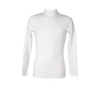 RAGNO Lupetto Mezzo Collo Uomo Maglia Manica Lunga Caldo e soffice Cotone bio Articolo U262AZ BIO Cotton, 010 Bianco, 7-SETTIMA