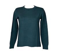 RAGNO Maglia Donna Girocollo Manica Lunga Regular Fit Fin.12 Four Seasons Winter Basic Articolo DI44T9, 953 Reflecting Pond, L