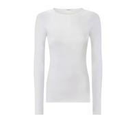 RAGNO Maglia Girocollo Donna Manica Lunga in Caldo Cotone Biologico Caldo e soffice Articolo D274AB BIO ML Giro, 010 Bianco, XL