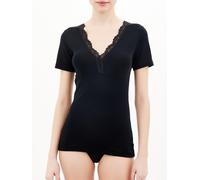 Ragno Maglia Intima da Donna Maniche Corte con Forma Seno in Pura Lana 073098 S3