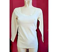 RAGNO MAGLIA INTIMA DONNA ,MANICA LUNGA , 100% LANA MERINOS CANOTTA DONNA