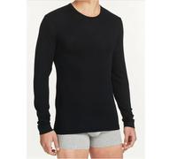 RAGNO maglia intima uomo manica lunga lana merino seta 60159q nera WSK