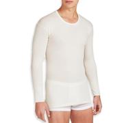 RAGNO Maglia Intima Uomo a Costina Girocollo a Manica Lunga Colore Bianco Lana TG 3 Art.003159