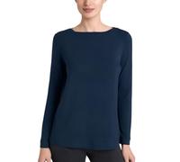 RAGNO Maglietta con Collo a Barchetta in Eco Viscosa DL81AB (IT, Numero, 50, Regular, Regular, Blu Scuro)