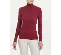 Ragno Maglietta da Donna a Collo alto in Caldo Cotone S16