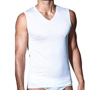 Ragno Maglietta Smanicata Collo a V Art. 601693 (6 IT, Bianco)
