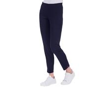 RAGNO P-E Sateen Pantalone a Sigaretta MOD.Capri Art.d926py (020 Nero, 5)