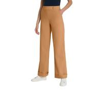 RAGNO Pantalone Ampio con Tasche e Risvolto in Super Fresh dp23p4