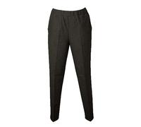 RAGNO Pantalone Donna Lungo Elastico in Vita e Tasche Laterali in Jersey Invernale Articolo D850P7 Pant.Chino Tasche, 020M Nero Melange, XXL