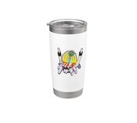Ragno pavone Kawaii Bicchiere termico in acciaio inox doppia parete
