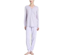 RAGNO Pigiama donna in puro cotone art. DQ12N1-52, Lilla