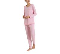RAGNO Pigiama Donna Lungo Girocollo Cotone Jersey Leggero DT30NQ