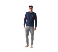 RAGNO Pigiama uomo in caldo cotone art. U548N1-52, Avio