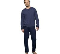 RAGNO Pigiama uomo in puro cotone caldo art. U839N1-52, Blu