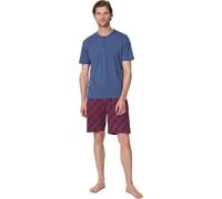 RAGNO Pigiama uomo in puro cotone manica corta art. U804ND - 54, Avio