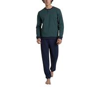 Pigiama uomo RAGNO interlock caldo cotone invernale manica lunga collo serafino