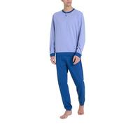 RAGNO Pigiama Uomo Manica Lunga 100% Cotone Leggero U909N1