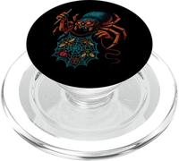 Ragno raccapricciante cucito Dark Web Opera d'arte PopSockets PopGrip per MagSafe