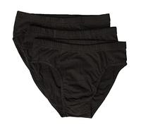 RAGNO Slip Uomo Confezione 3 Capi Cotone Stretch Elastico ricoperto artcolo U747BQ Slip Compact, 020T Nero, 6 - SESTA