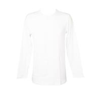 RAGNO T-Shirt Maglia Intima Uomo Cotone Invernale Interlock Biologico Manica Lunga Girocollo Articolo 604479 BIO Cotton, 983 White - Bianco, XL