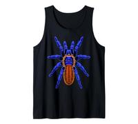 Ragno Tarantola Blu Cobalto Arancio Canotta
