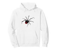 Ragno Vedova Nera di Halloween Felpa con Cappuccio