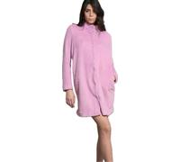 RAGNO Vestaglia donna abbottonata in polar fleece art. DO83NR - 54, Rosa