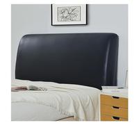 RAGOPILEN Copri testiera letto, Copri testiera letto impermeabile in similpelle elasticizzata multicolore 120-220x75cm(Black,180x75cm)