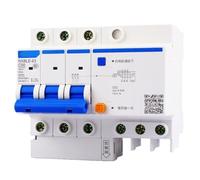 RAGOPILEN Interruttore DC, Mini Interruttore differenziale RCBO 3P 6A-63A(20a)