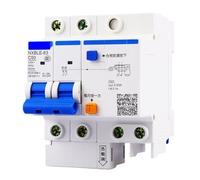 RAGOPILEN Interruttore DC, Mini Interruttore differenziale RCBO Personalizzato 2P 6A-63A 230V(32a)