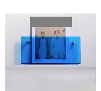 RAGOPILEN Portariviste da parete in acrilico | Portaoggetti da parete multicolore di diverse dimensioni: sala d'attesa dell'ufficio(Blue,40cm/16in)
