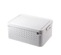 RAGOPILEN Scatola per riporre, For l'organizzazione di mobili da cucina, dispensa, armadio, camera da letto e bagno(46 * 33 * 19.5cm)