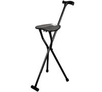 RAGOPILEN sedia pieghevole, Sedia con stampelle nera 23x90cm