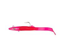 Ragot RAGLOU HYBRID Monster Gummi-Shad con sistema di sonaglio, VMC® Ganci, 14-20 cm, 45-145 g, 2 pezzi, esca in gomma, esca marina per la Norvegia (Fluo Rosa, 74g)