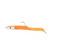 Ragot RAGLOU HYBRID Monster Gummi-Shad con sistema di sonaglio, VMC® Ganci, 14-20 cm, 45-145 g, 2 pezzi, esca in gomma, esca marina per la Norvegia (Fluo Arancione, 45g)