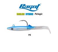 RAGOT RAGLOU HYBRID PELAGIC - 105 - LUNGHEZZA (MM): 105, CONFEZIONE: 2 pezzi, COLORE: AYUG, PESO (GR): 42.5