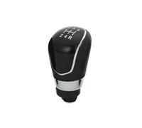 RAGPUKMUAN Cambio Pomello Maniglia Per Ford Per Fiesta 2008-2012 5 6 Pomello Del Cambio Marce Ghetta Boot Cover Collare(5-Speed Black Knob)