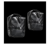 RAGPUKMUAN Moto Selle Bagagli Borsa Da Bici A Doppio Lato 2 Pezzi Borsa Da Sella Per Bicicletta Impermeabile Borsa Da Sella Posteriore Per Bici Da Strada Motociclo Borse Serbatoio(Black 20L-2 PCS)