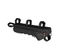 RAGPUKMUAN Moto Selle Bagagli Borsa Da Telaio Per Bicicletta Antipioggia Triangolare A Trave Trasversale Per MTB E Bici Strada Con Lunghezza Del Telaio Di 17 Motociclo Borse Serbatoio(Black-2.4L)