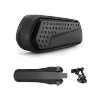RAGPUKMUAN Moto Selle Bagagli Borsa Posteriore Per Bici Con Parafango Modello In Carbonio Borsa Posteriore Rigida In PU Accessori Per Bici Da Corsa MTB Motociclo Borse Serbatoio(30130049001-1.3L)