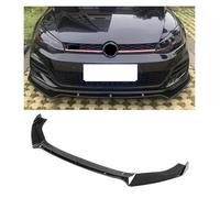 RAGPUKMUAN Spoiler Anteriore Per VW Golf 7.5 MK7/MK7.5 (2013-2020) GTI/GTD/R/R-Line, ABS, Nero Pianoforte, Carbon Fiber Texture, Pittura Opaca, Da Imbullonare