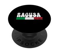 RAGUSA City Italia Vintage Bandiera Italia per gli amanti dei viaggi PopSockets PopGrip Adesivo
