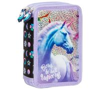 Ragusa-Trade Astuccio a 2 scomparti o 3 scomparti, Cavallo 2, Fantasy