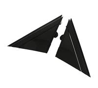 Raguso 1SH16KX7AA, copribandiera per specchietti retrovisori Esterni Resistente all'Usura Lunga Durata, Perfetta per l'auto(Nero Lucido)