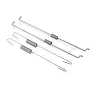 Raguso Kit molla di ritorno dell'acceleratore , collegamento del regolatore , 2 set Asta di collegamento del regolatore della velocità della molla di ritorno dell'acceleratore per