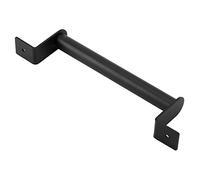 Raguso Maniglione per Porta del fienile, maniglione in Acciaio al Carbonio Nero Resistente per Armadio Scorrevole per Porta del fienile Cancello in Legno Ferramenta e Garage