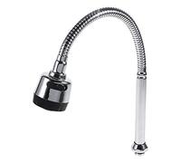 Raguso Rubinetto per lavello a Rotazione 360 ° Rubinetto per erogazione Girevole in Acciaio Inox 304 Rubinetto per Cucina Lungo Collegamento per Tubo monocomando Lavello