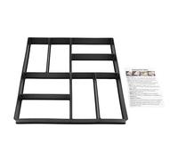 Raguso Stampo per pavimentazione Stampo per calcestruzzo Stampo per Pietre miliari Stampo per pavimentazione Fai-da-Te Motivo Geometrico per Giardino Prato Cortile Percorso